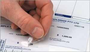 paper security point coating increasing adhesion toner ink 